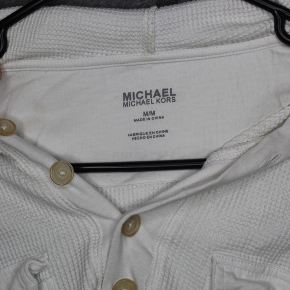 Michael Kors button up mens sweatshirt - Picture 3 of 3
